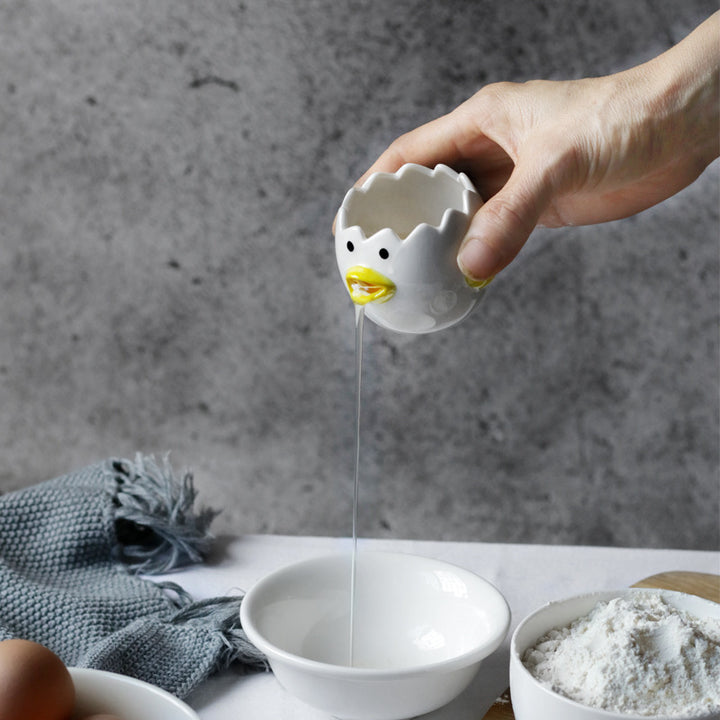 Ceramic Chicken Egg Separator