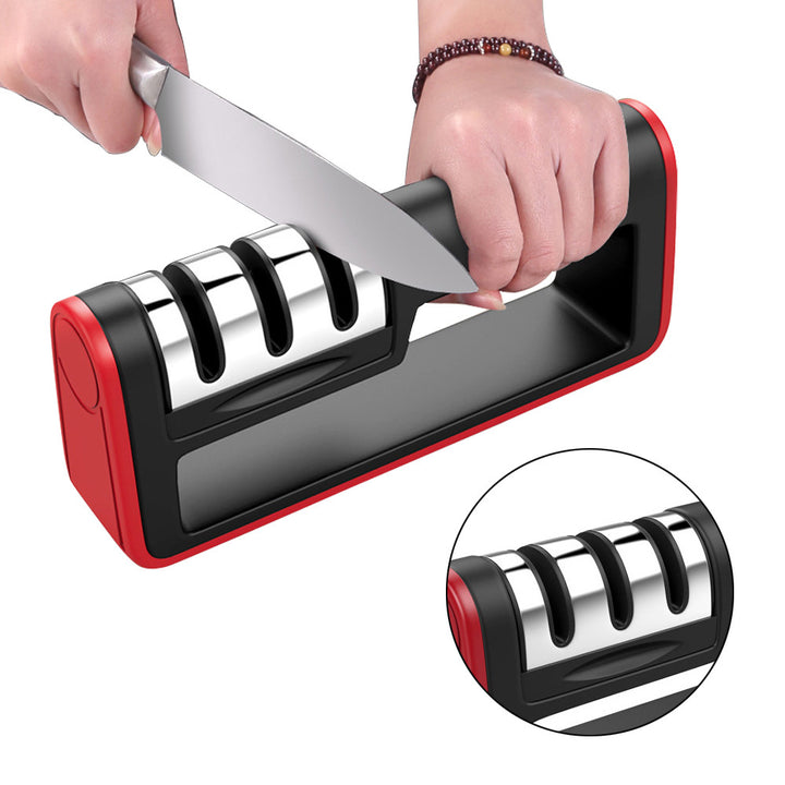 3-Stage Diamond Knife Sharpener