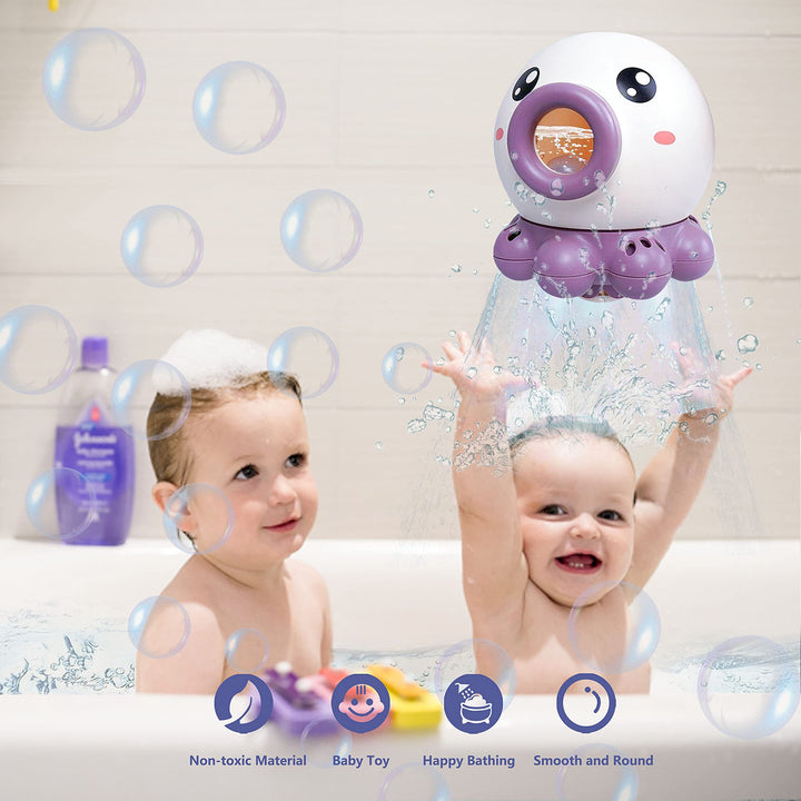 Octopus Bath Toy with Rotating Shower