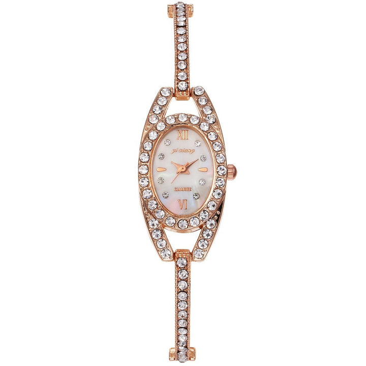 Female Student Oval Diamond Watch