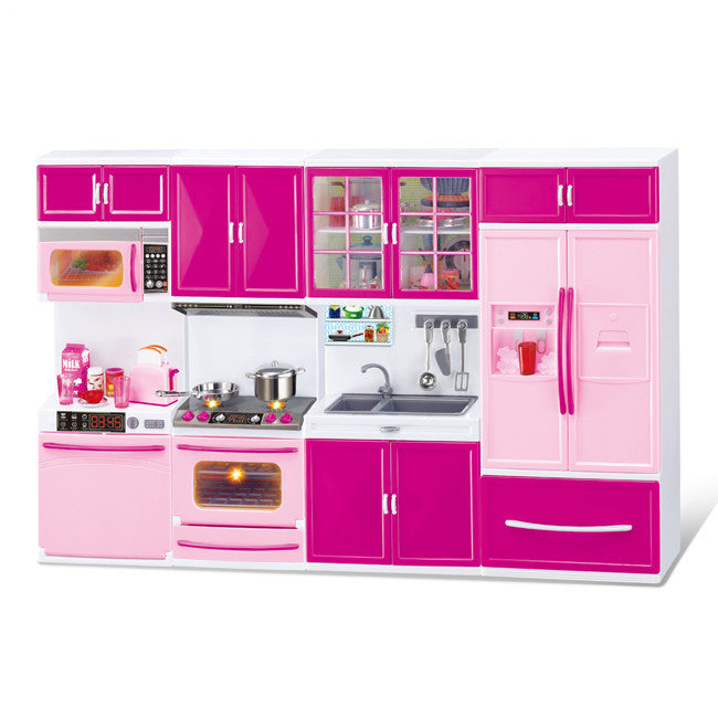 Kitchen kitchenware toys Pink Color