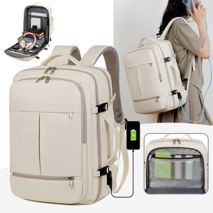 Large Capacity Backpack for Business and Travel